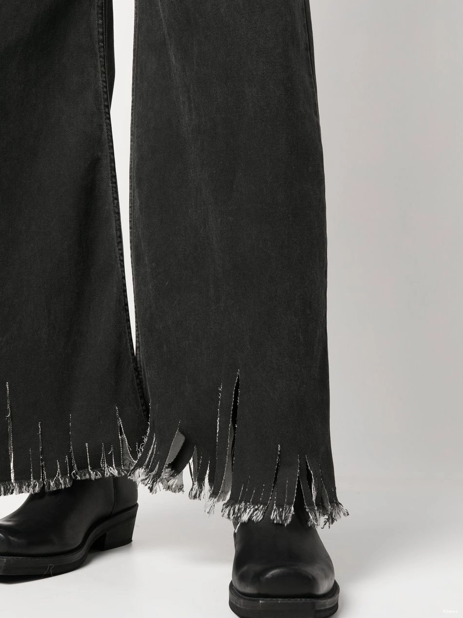 Cheap jeans fringed Women leg Alanui wide 0330